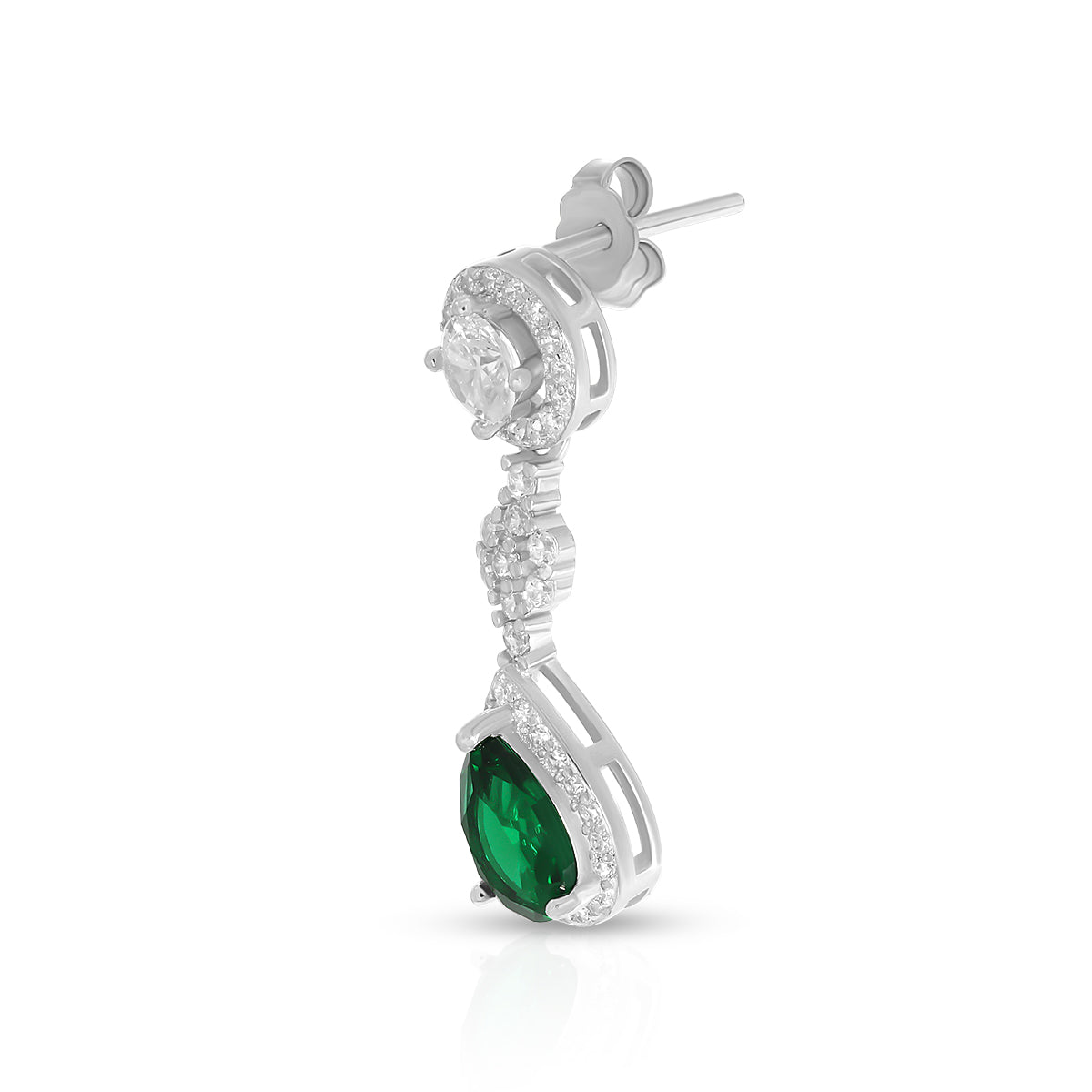 Graceful Emerald Necklace Set