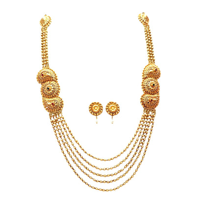 Multi-Layer Gold Plated Necklace Set