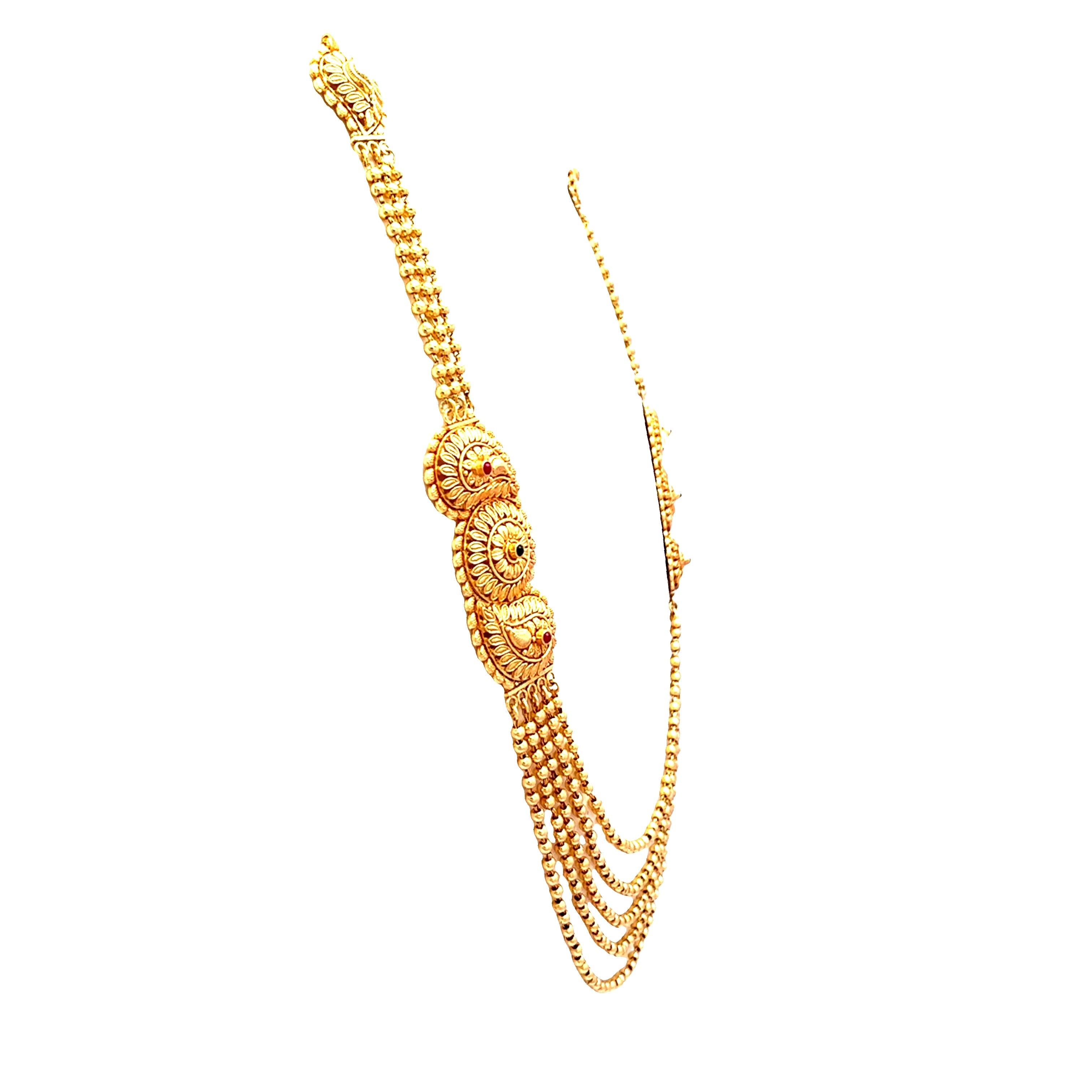 Multi-Layer Gold Plated Necklace Set