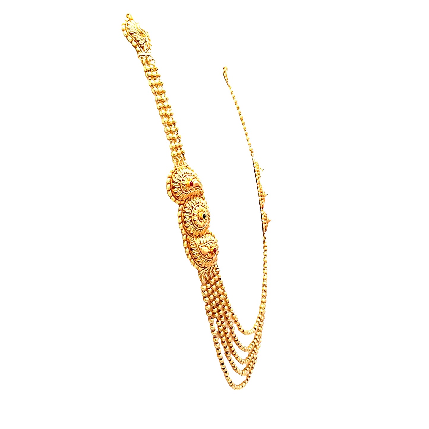 Multi-Layer Gold Plated Necklace Set