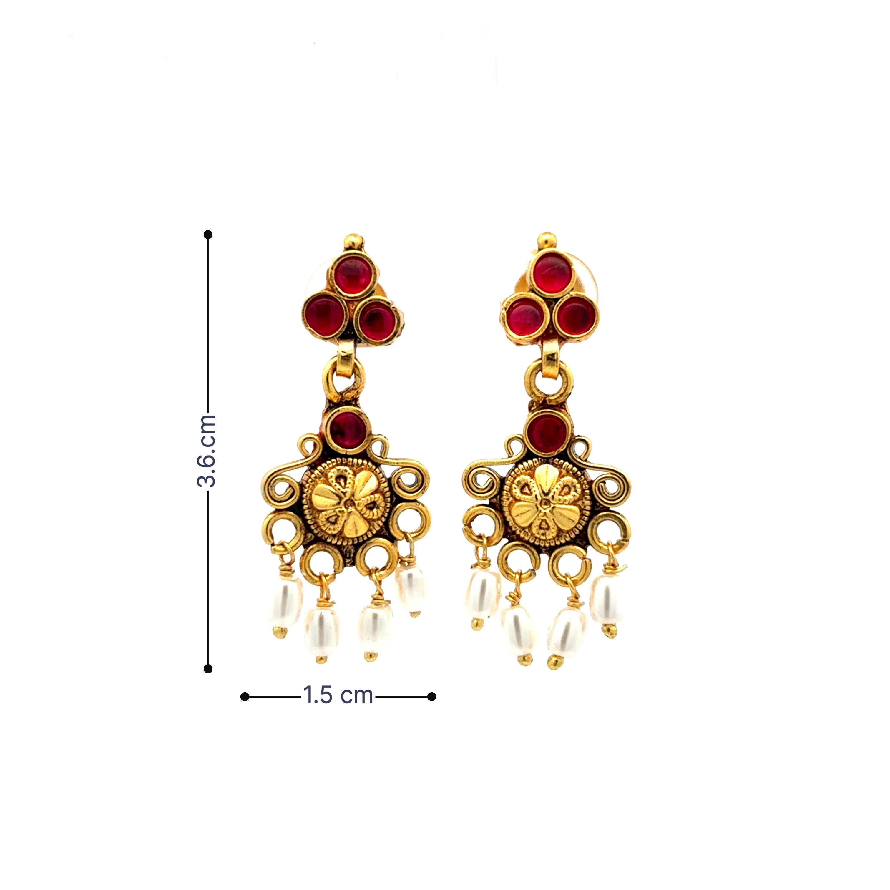 Traditional Gold Plated Necklace Set for Weddings & Festivals