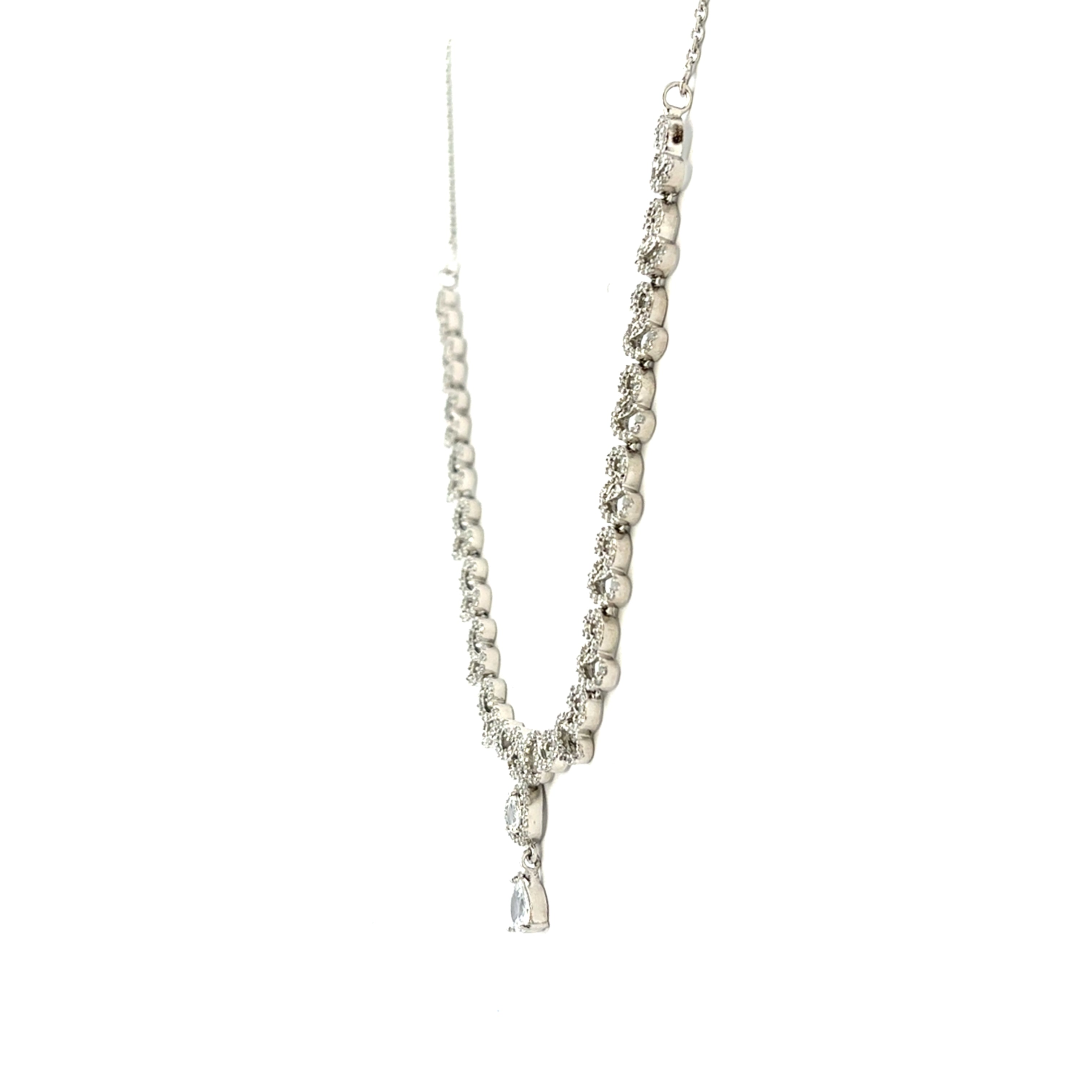 Graceful Loop Charm Necklace Set