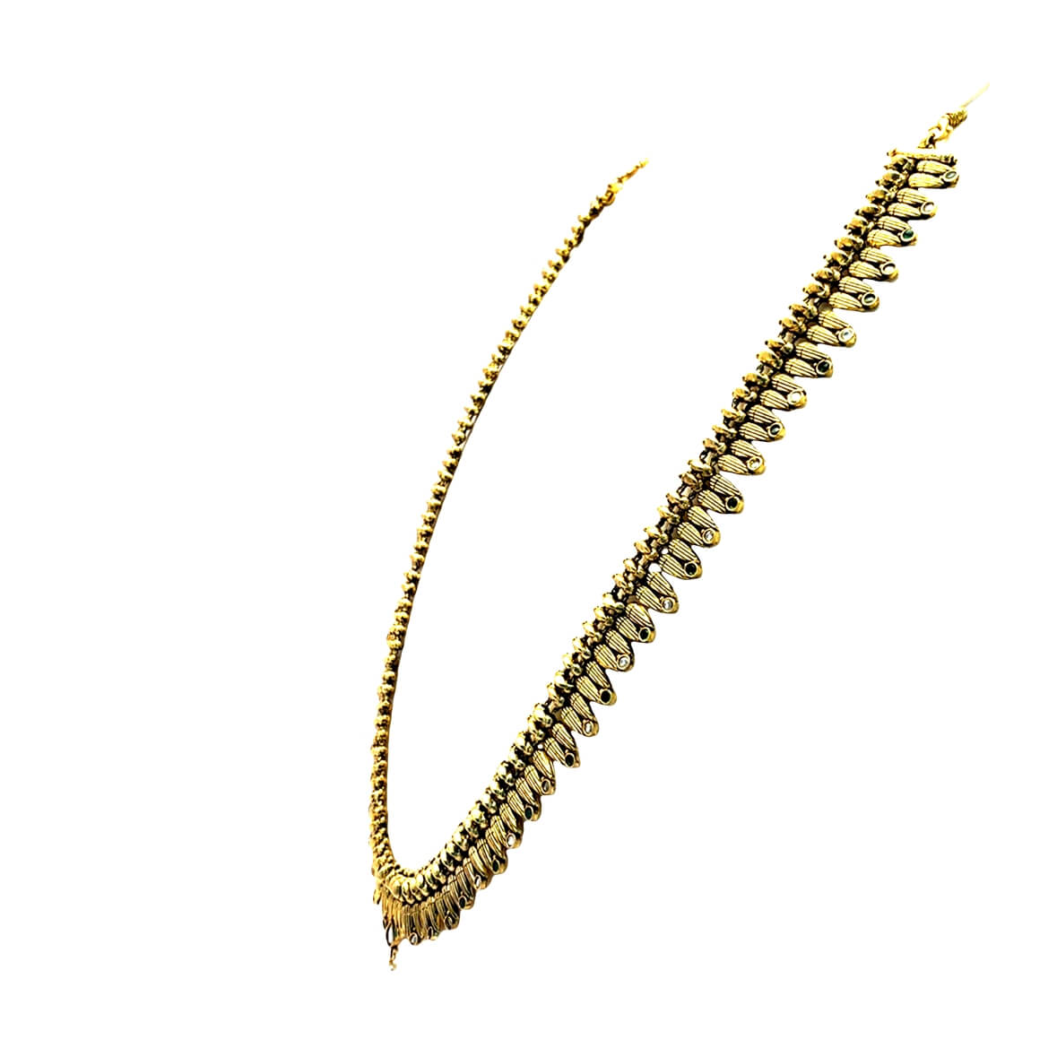 Timeless Gold Plated Traditional Necklace Set