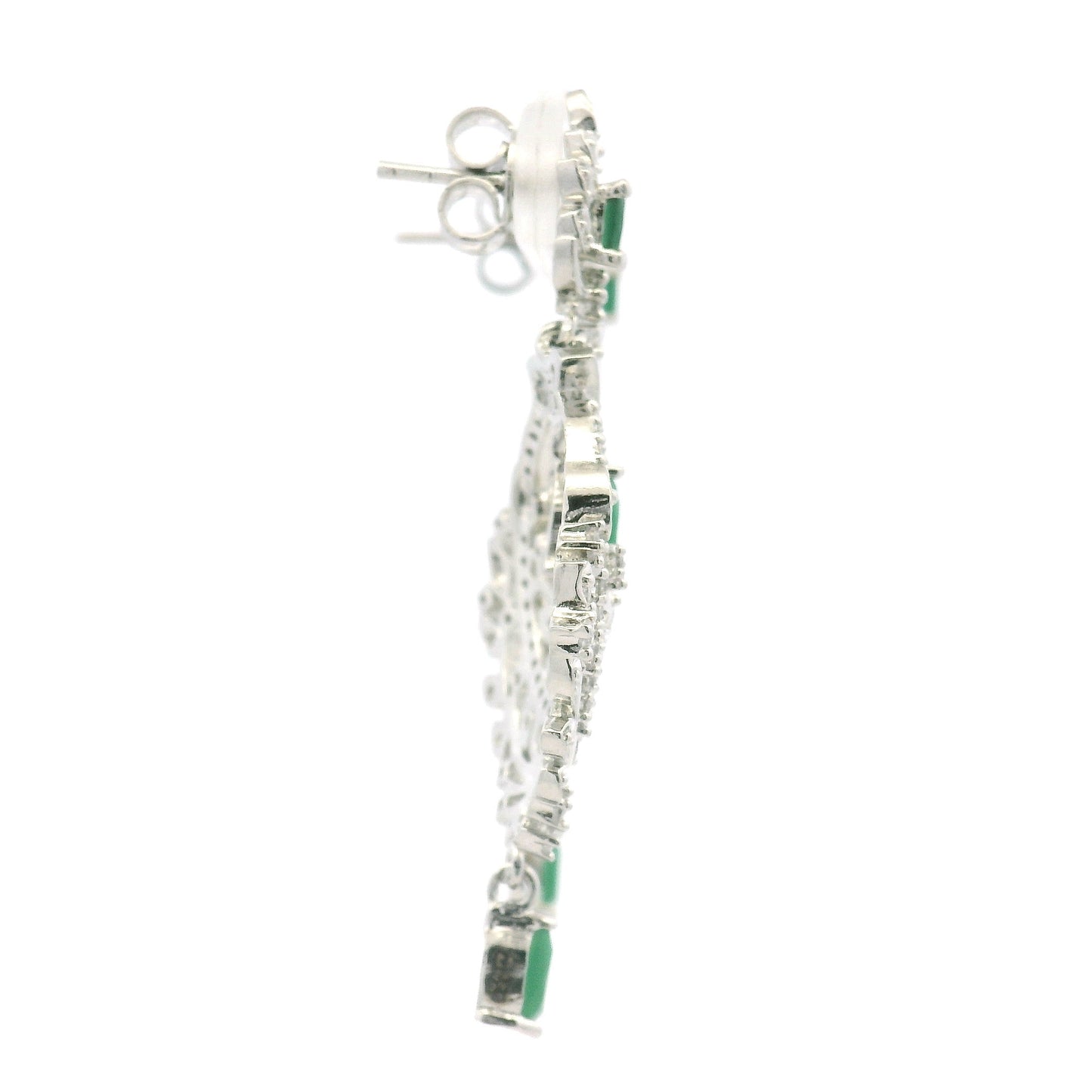 Timeless Emerald Elegance Necklace Set
