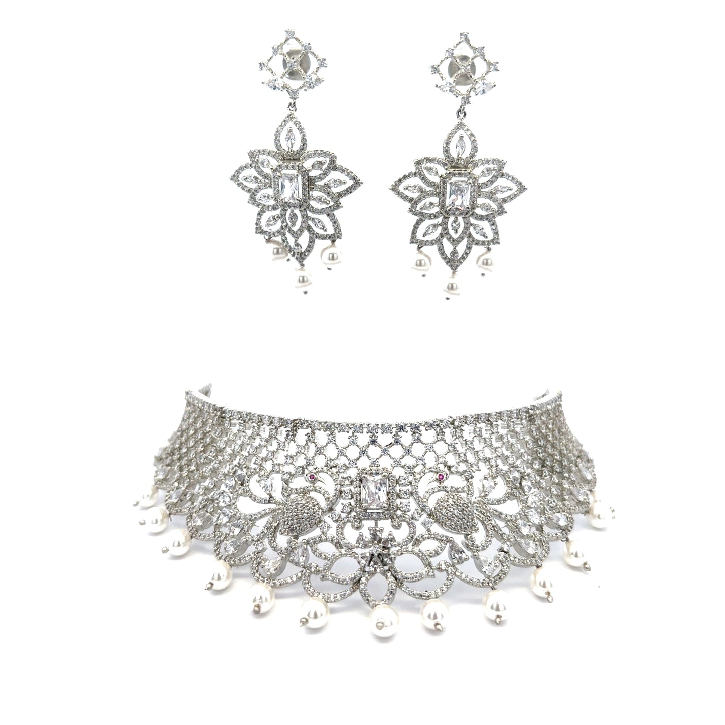 Moonlight Grace Choker Necklace Set