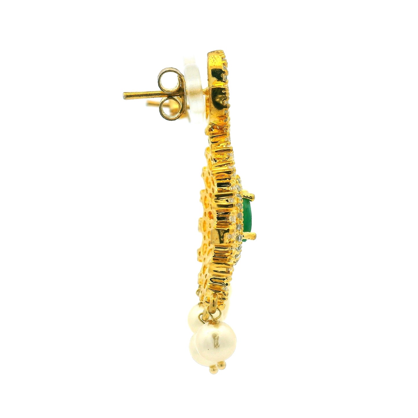Party Wear Gold Plated Choker Necklace Set