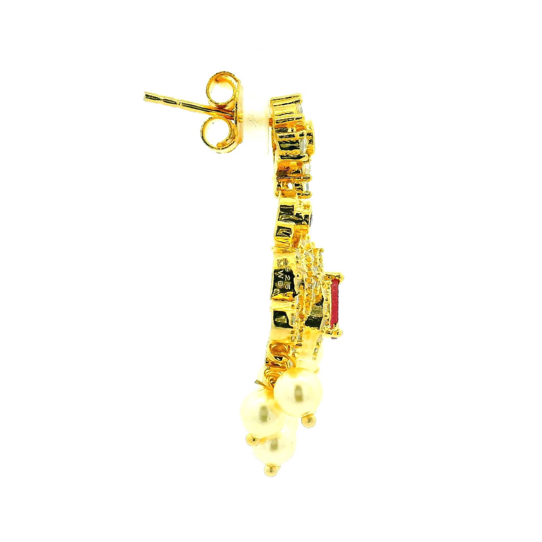 Regal Gold Plated Polki Style Choker Set