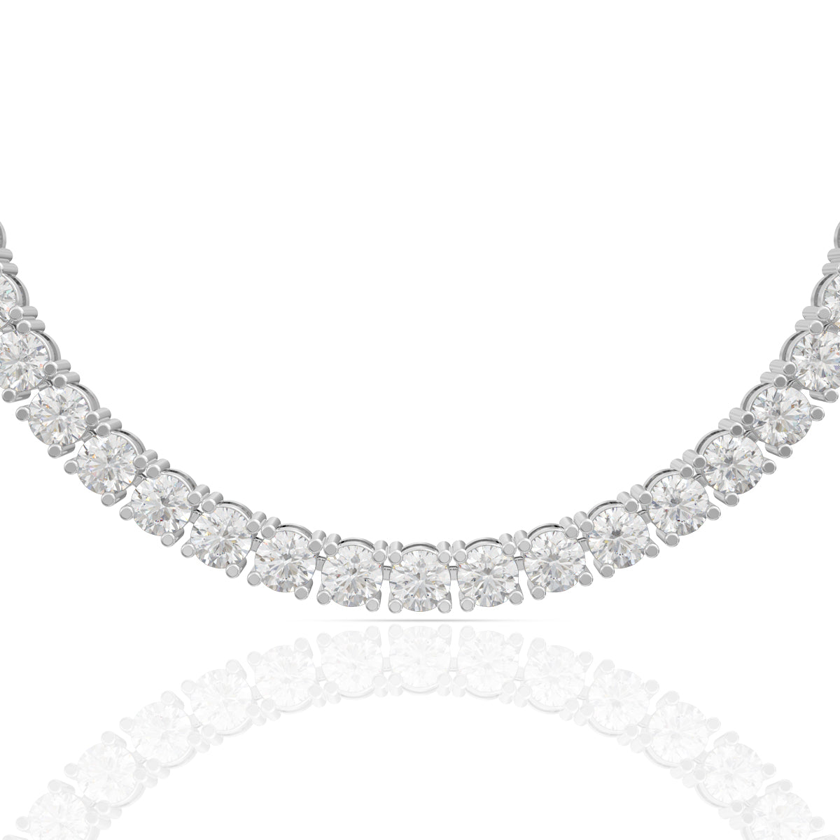 925 Sterling Silver Crystal Cubic Zirconia Tennis Bracelet