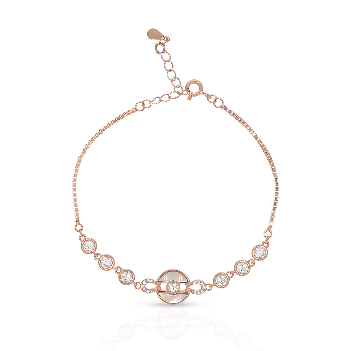 Classic Stone Link Bracelet