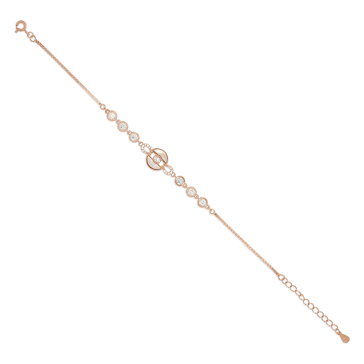 Classic Stone Link Bracelet