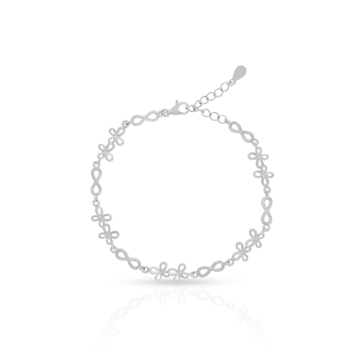 Infinity Bow Link Bracelet