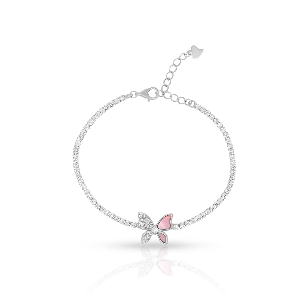 Modern Butterfly Charm Bracelet