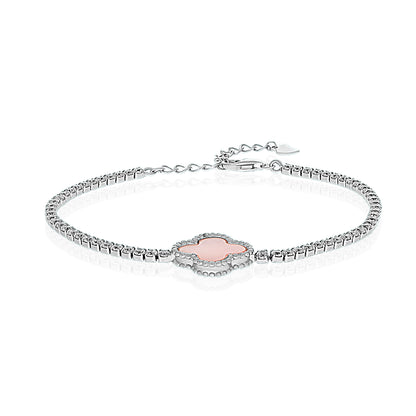 Elegant Clover Design Bracelet