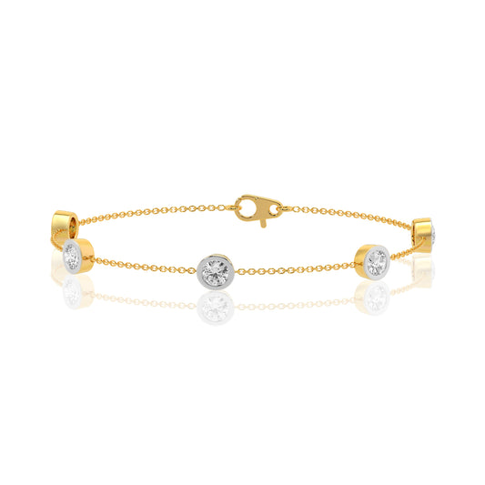 Everyday Sparkle Gold Plated Bracelet