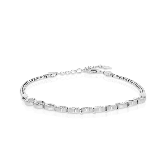 Classic Oval Link Sparkle Bracelet