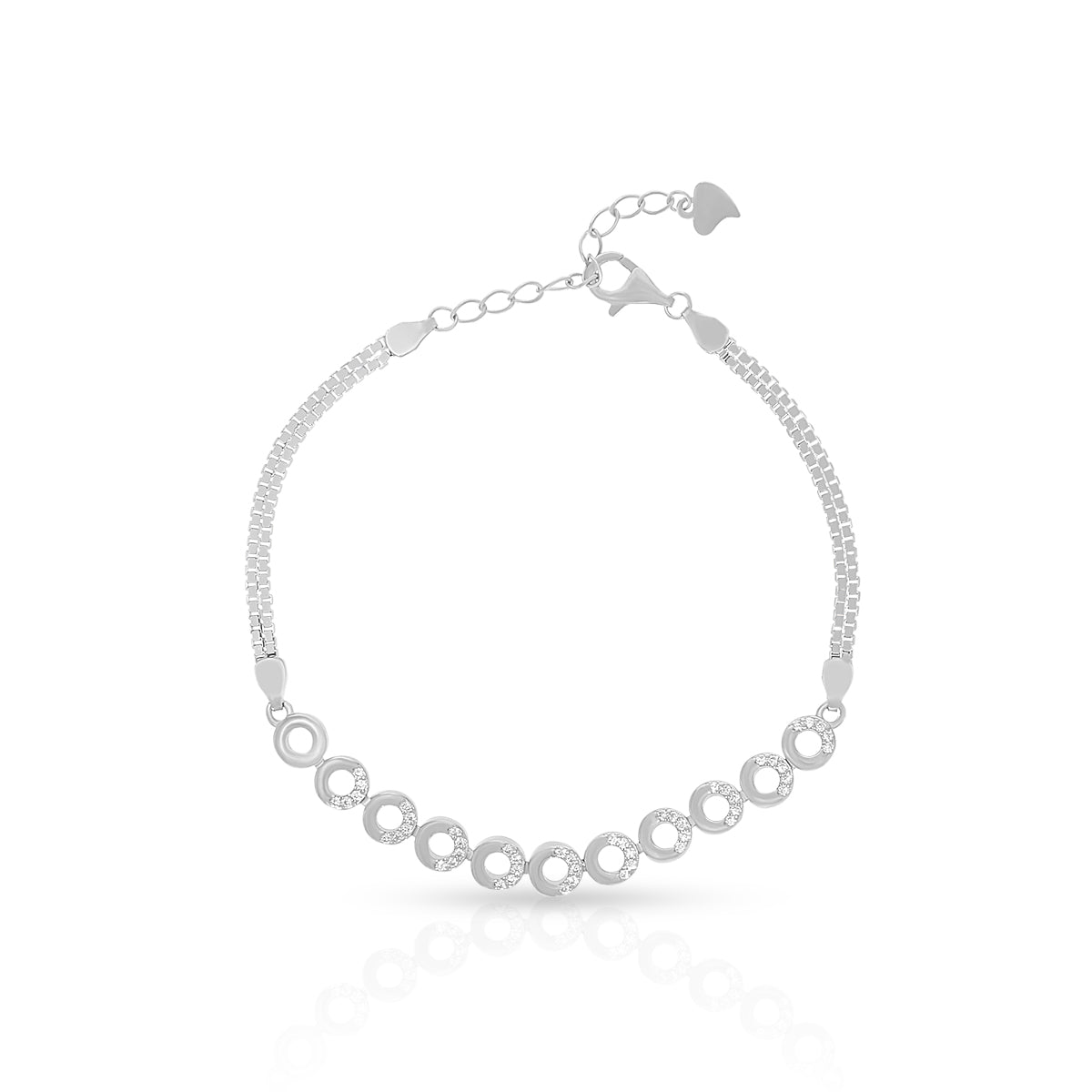 Classic Oval Link Sparkle Bracelet