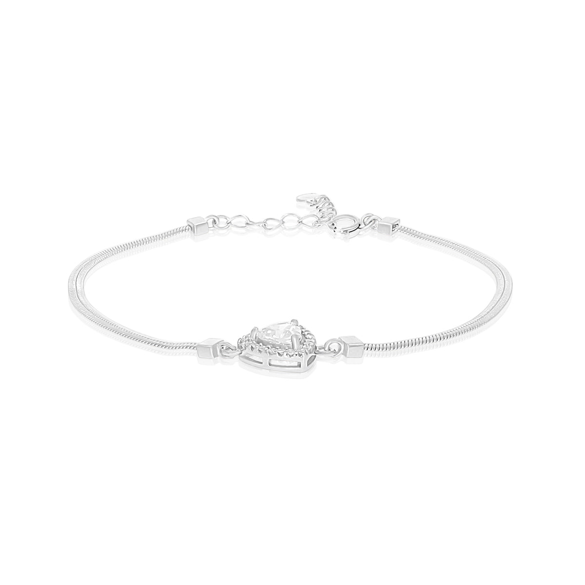 Classic Pear Accent Designer Bracelet