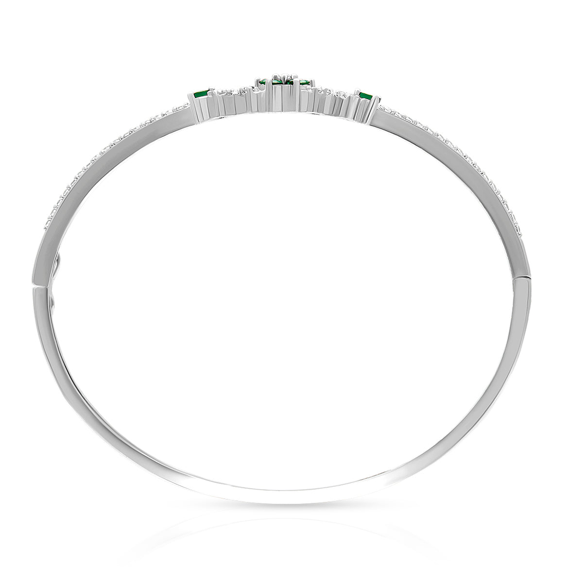 Radiant Green Gem Bracelet