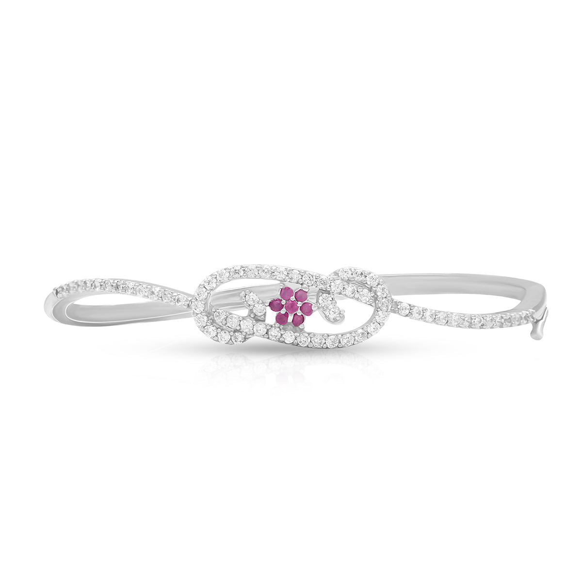 Dainty Pink Bloom Bracelet