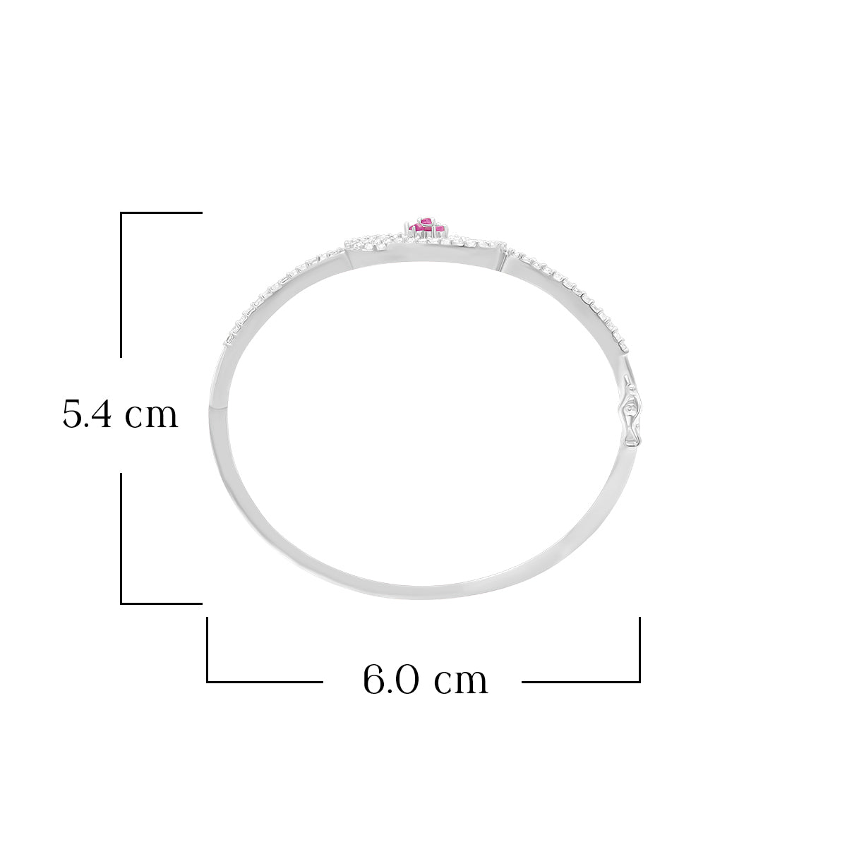 Dainty Pink Bloom Bracelet