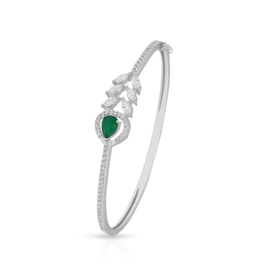 Green Center Stone Bracelet