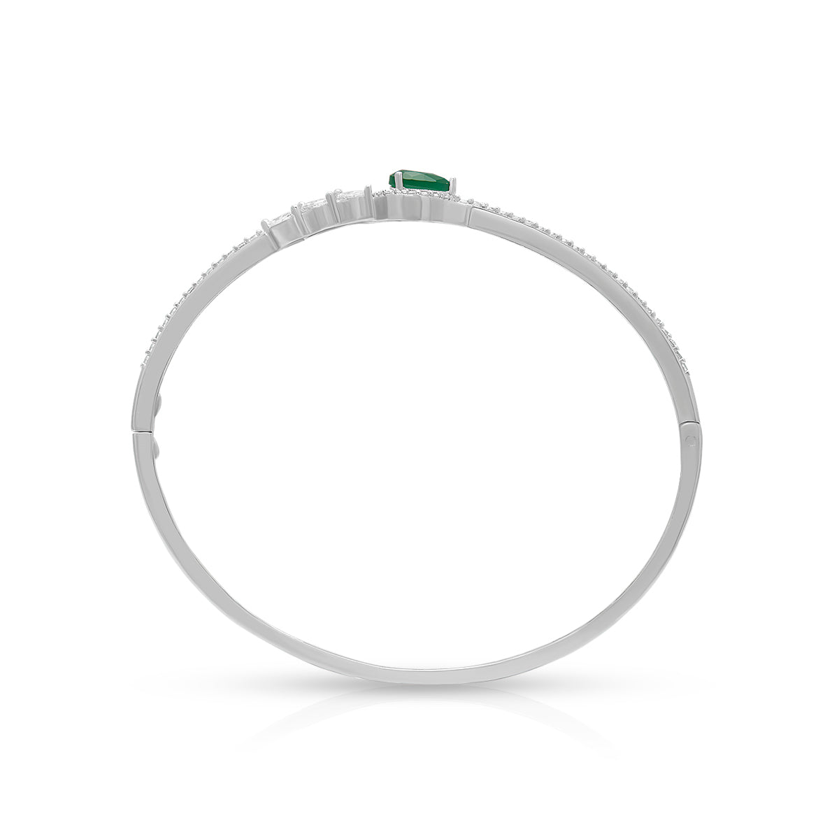 Green Center Stone Bracelet