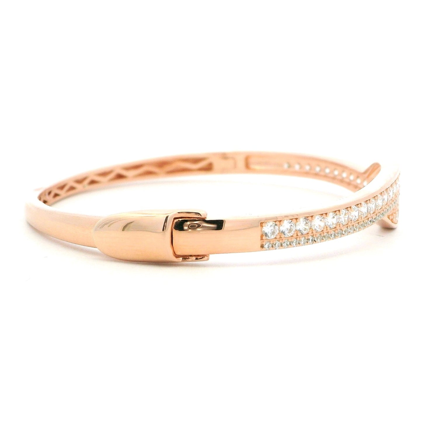 Luxury Crystal Studded Rose Bracelet