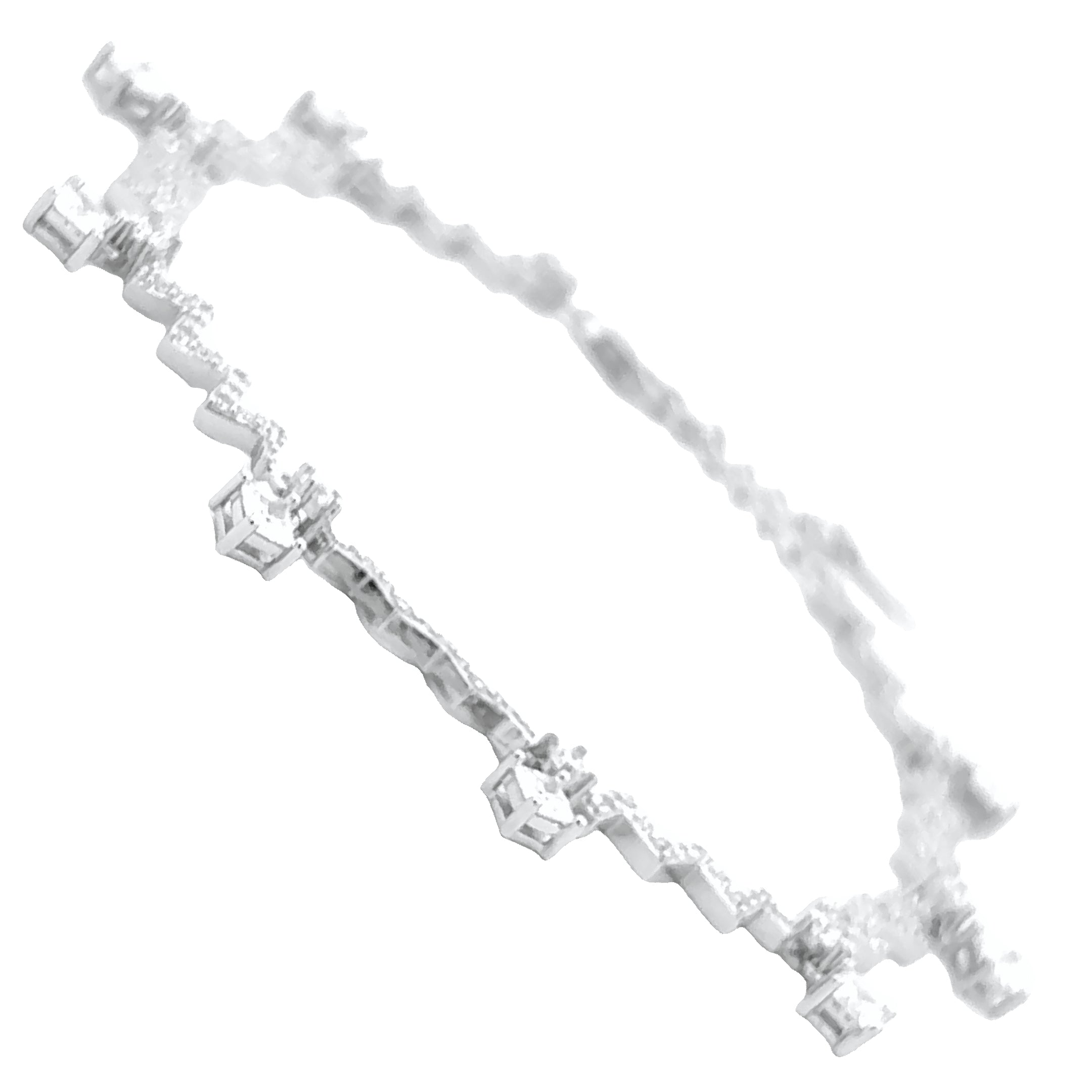 Radiant Square Charm Bracelet