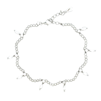 Adjustable Dainty Dangle Bracelet
