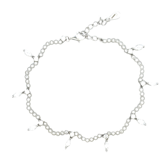 Adjustable Dainty Dangle Bracelet