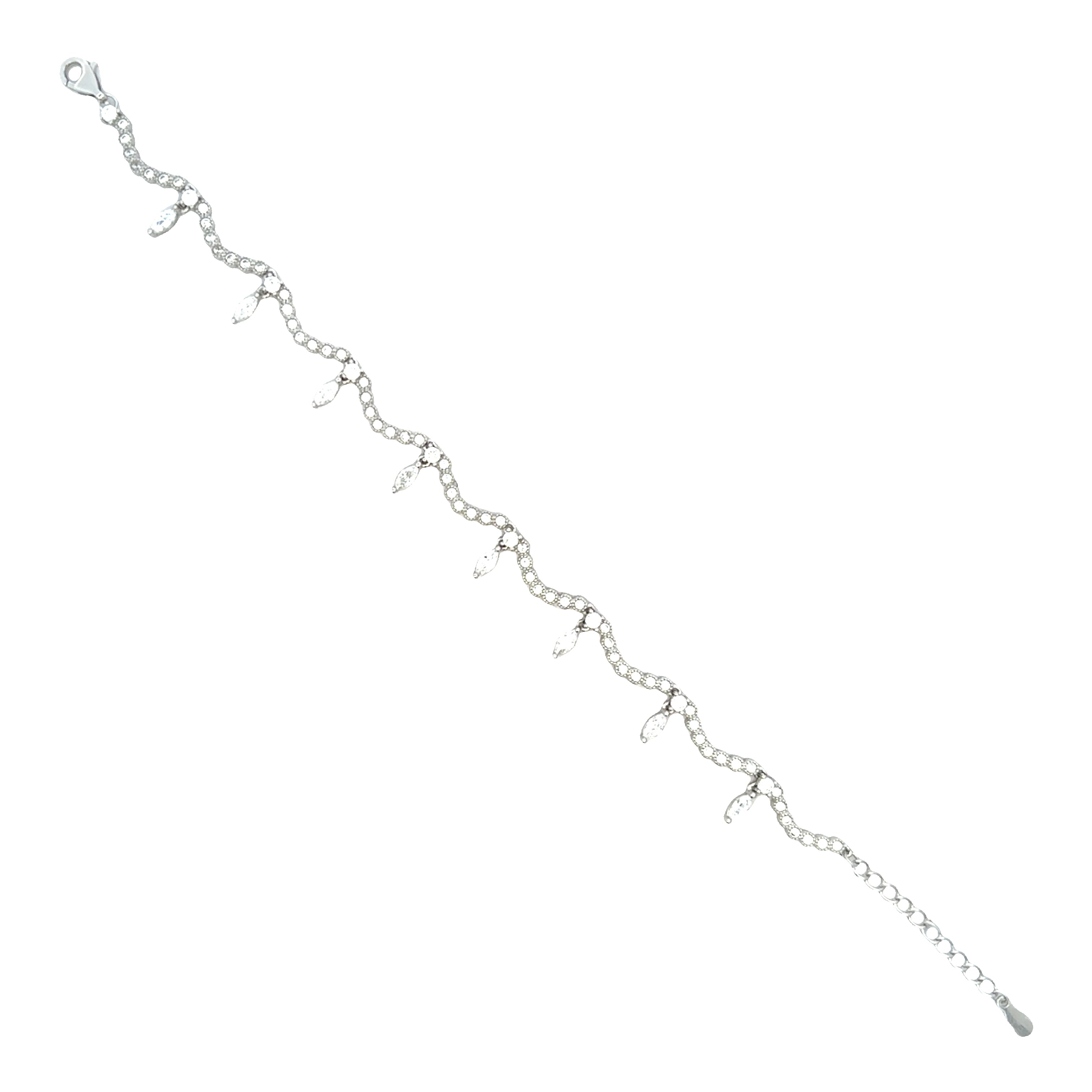 Adjustable Dainty Dangle Bracelet