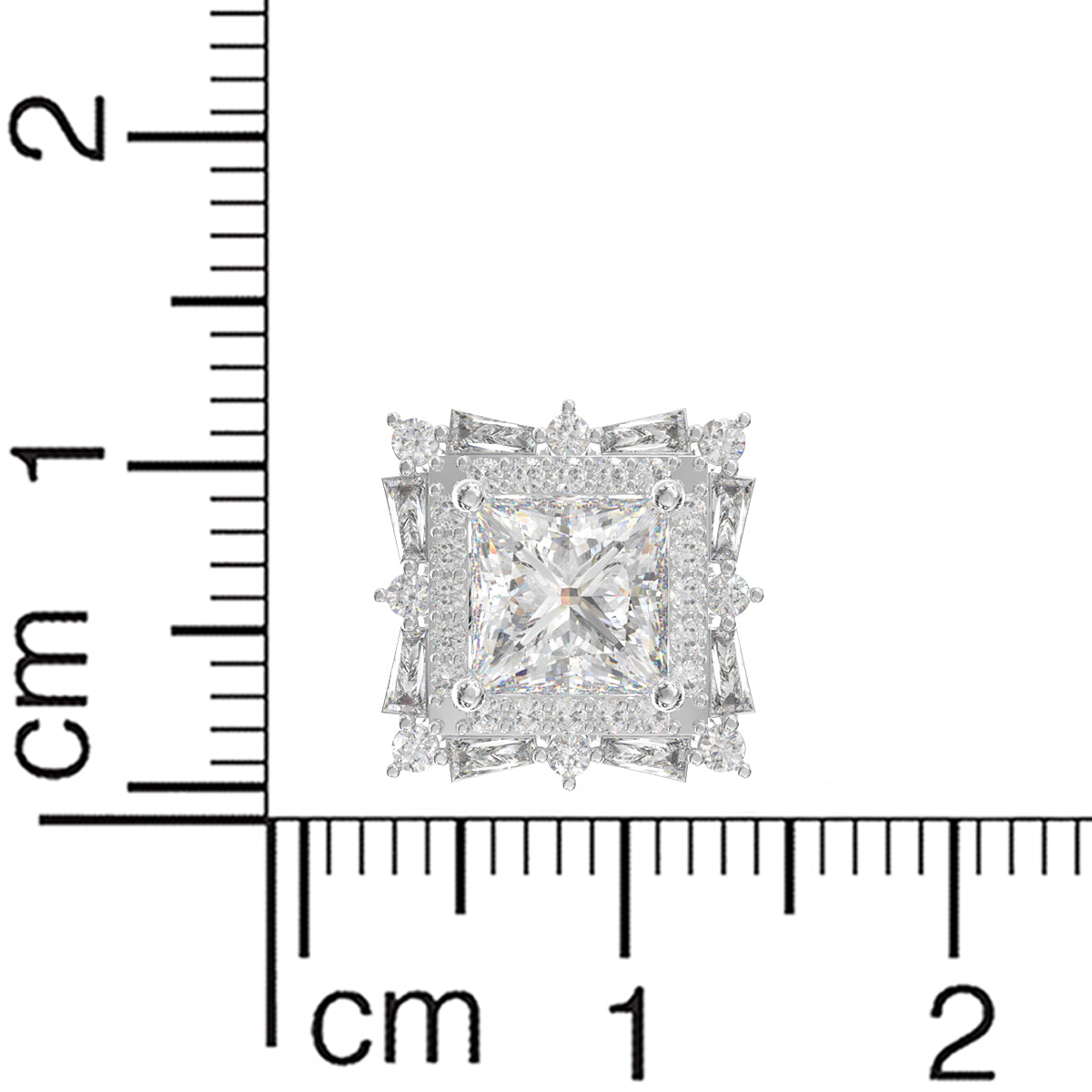 Bright Allure Silver Studs