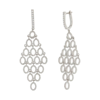 Dazzling Chandelier Drop Earrings