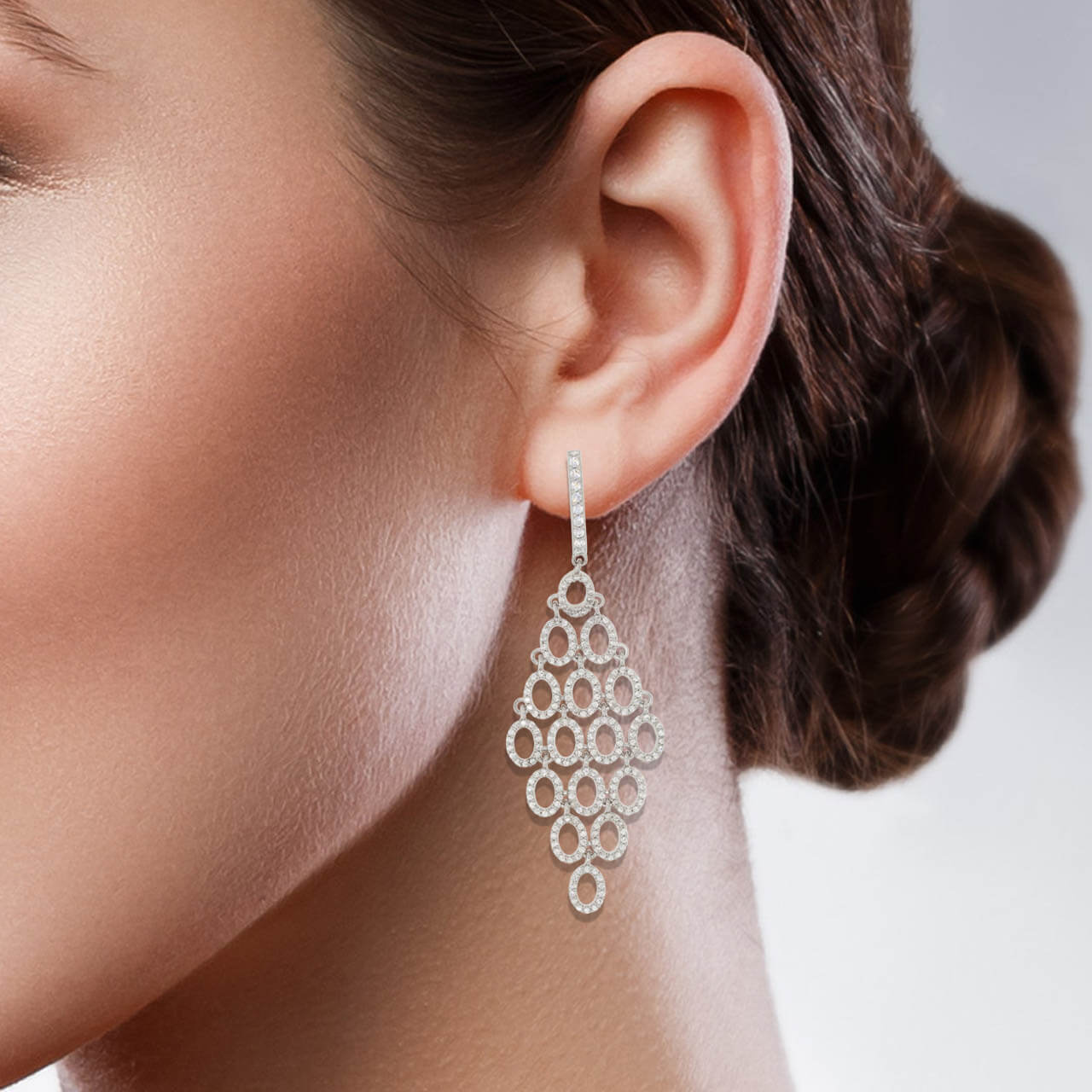 Dazzling Chandelier Drop Earrings