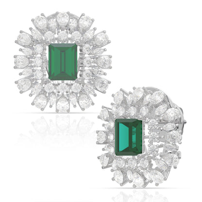 Captivating Emerald Dream Studs