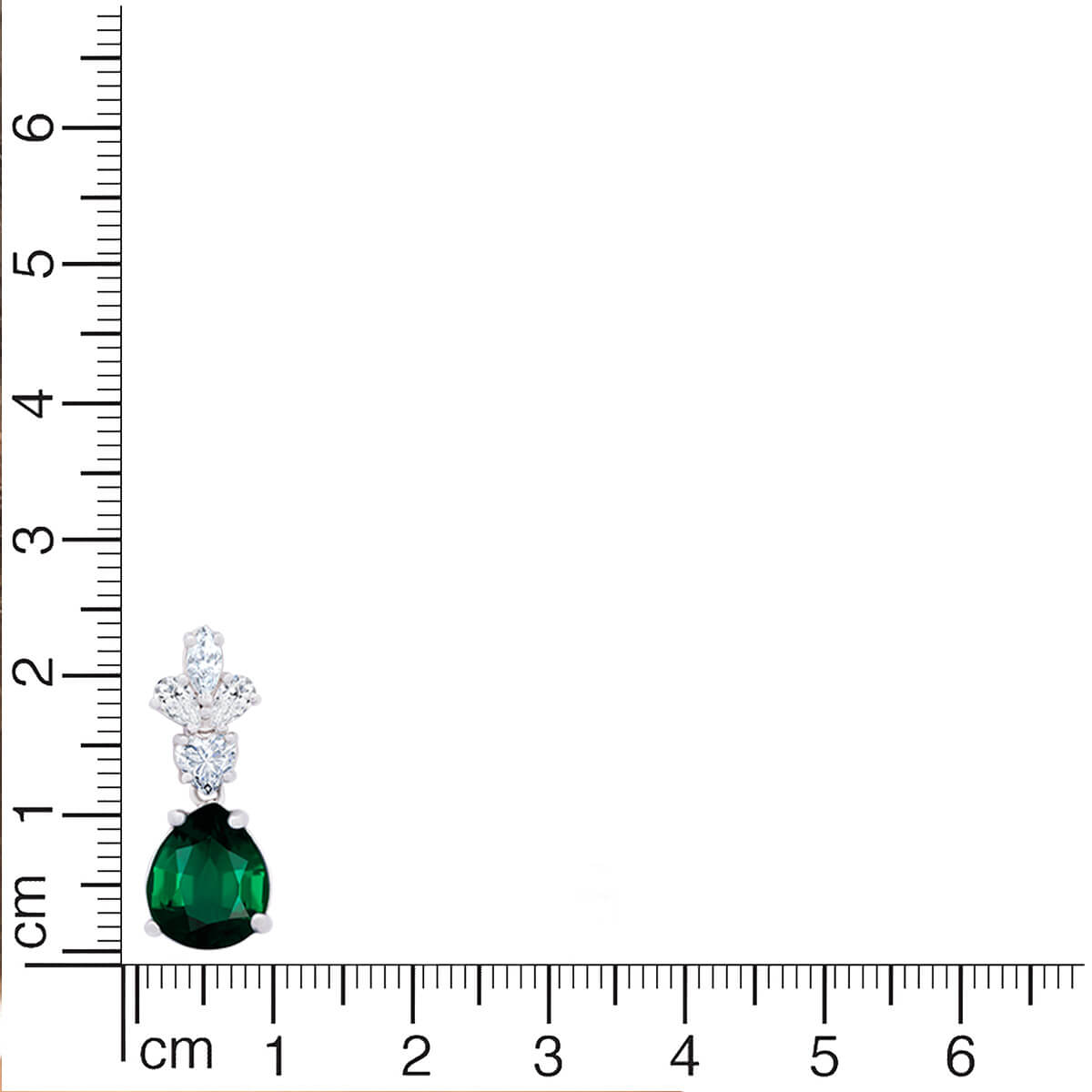 Elegant Emerald Dangle Earrings