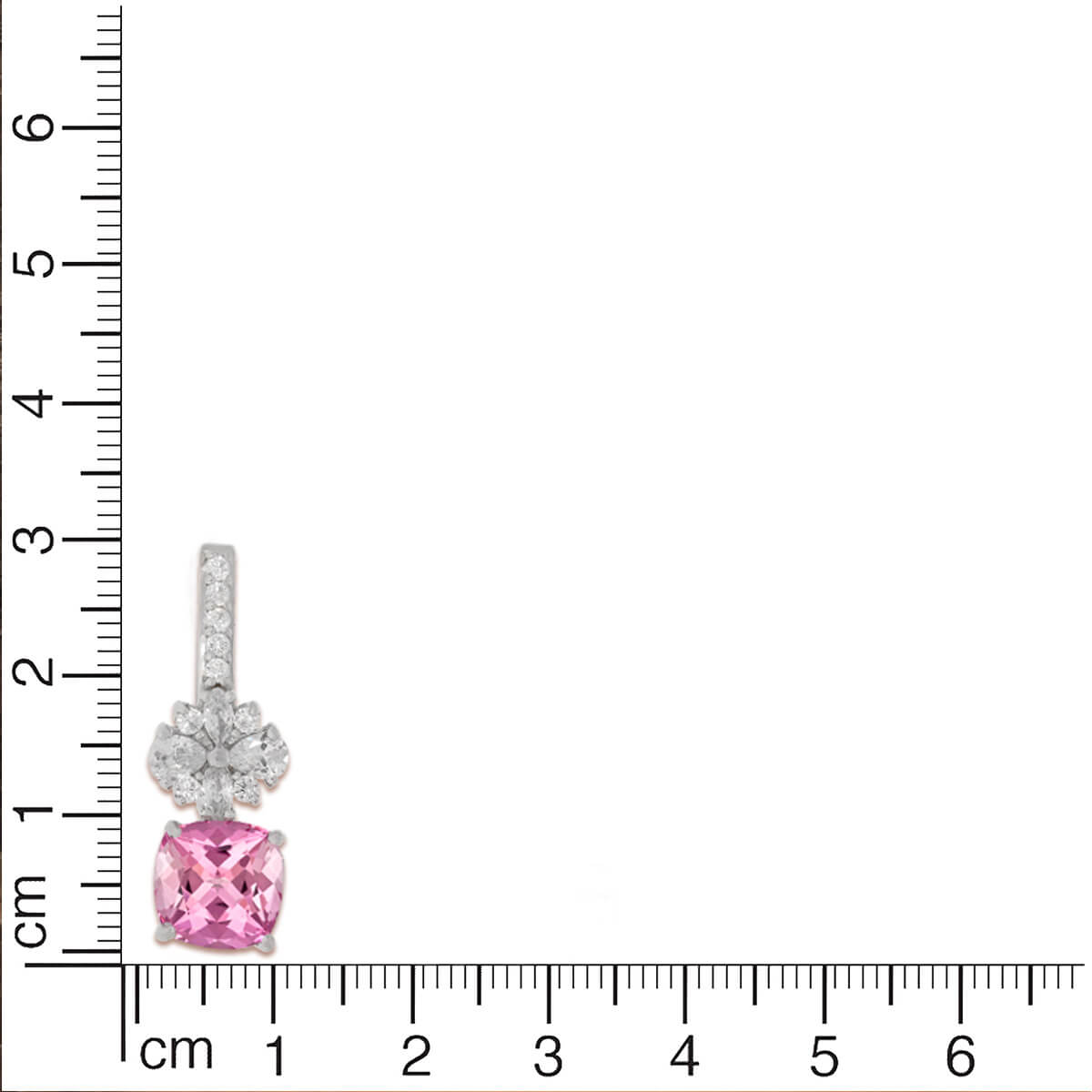 Glamy Pink Drop Earrings