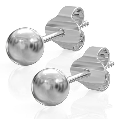 Sterling Silver Essential Circle Studs