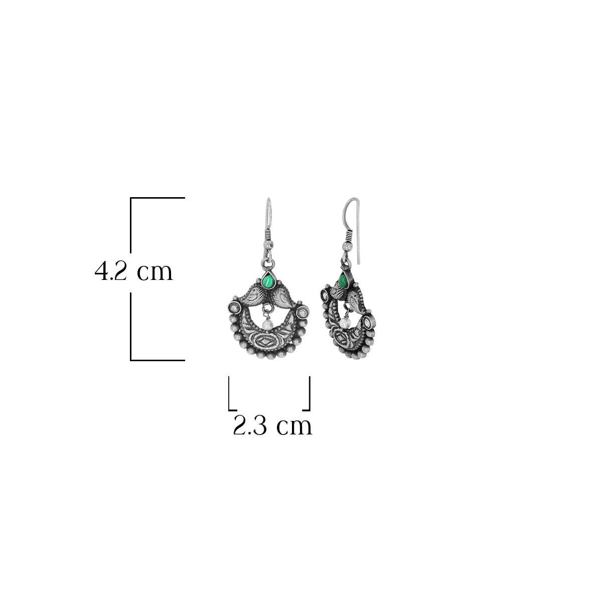 Classic Tribal Bird Earrings