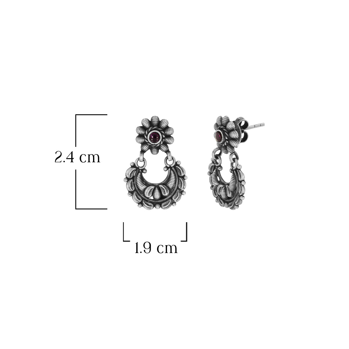 Classic Blossom Drop Earrings