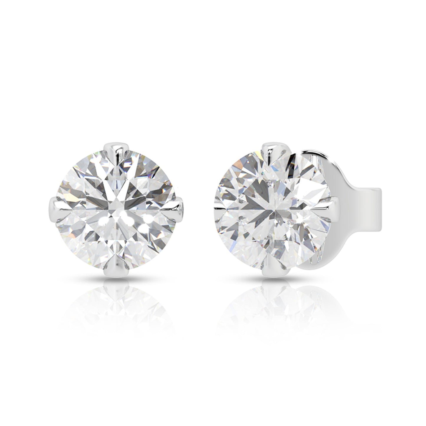 Classic Diamond Studs Earrings