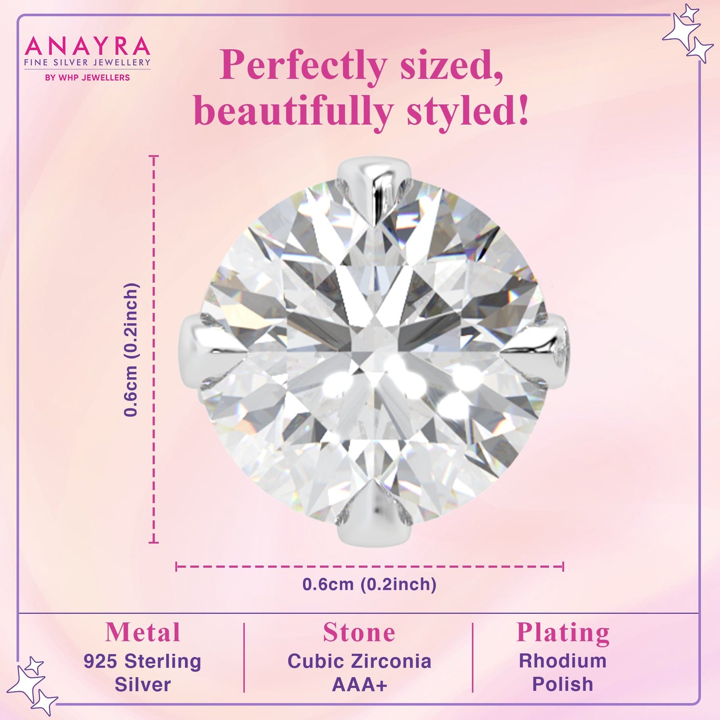 Classic Diamond Studs Earrings