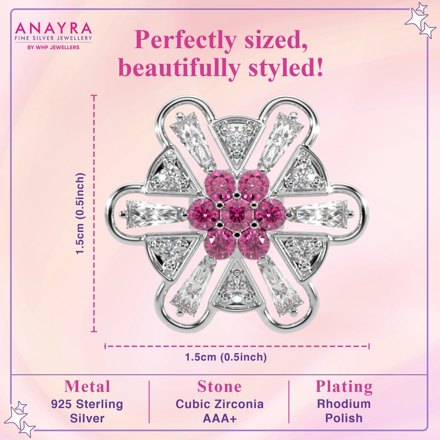 Fine White Gold Diamond Earrings