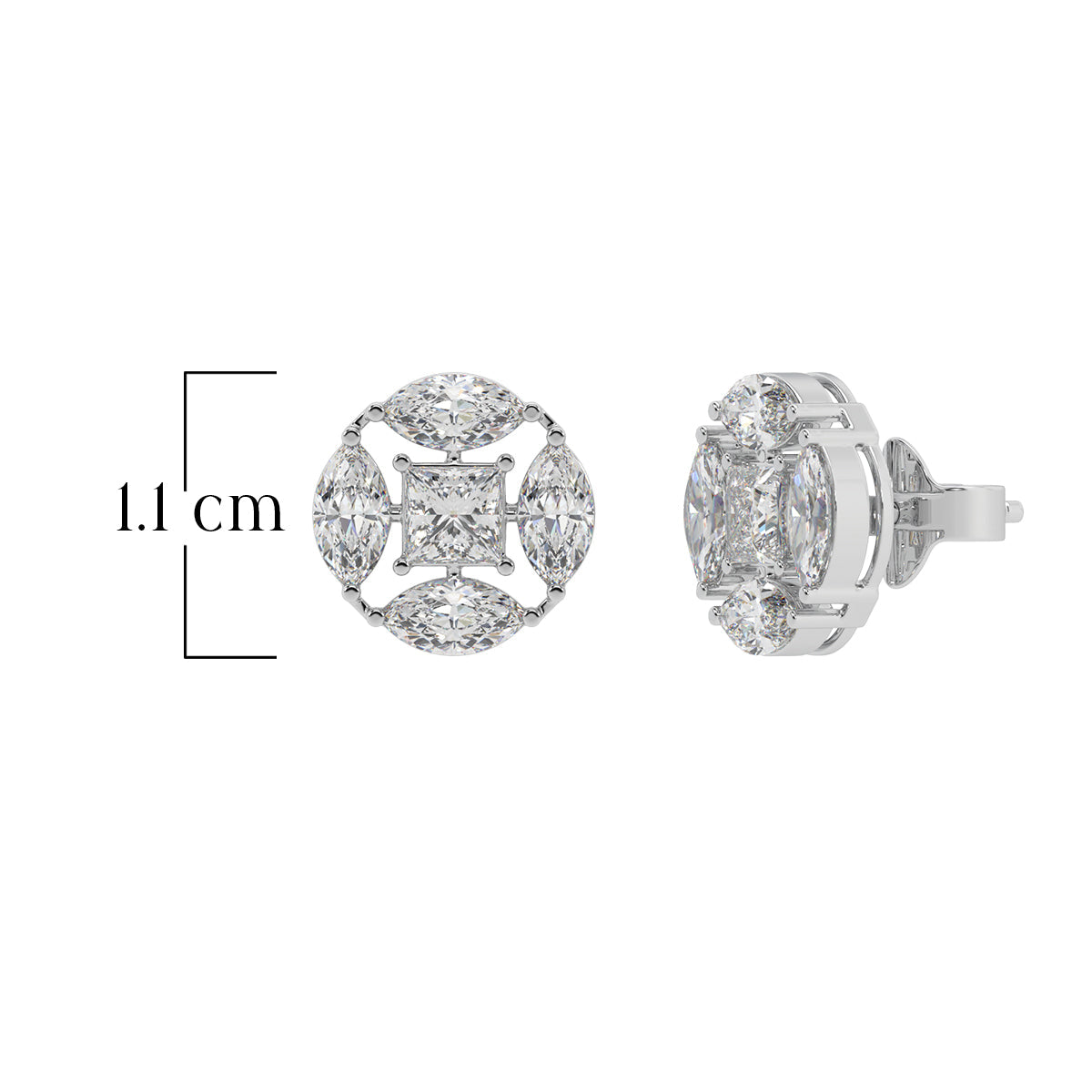 Snowdrop Spark Earrings