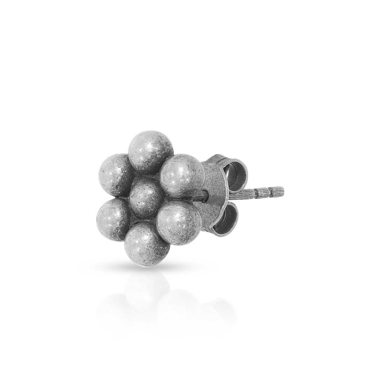 Ethnic Beaded Bloom Studs