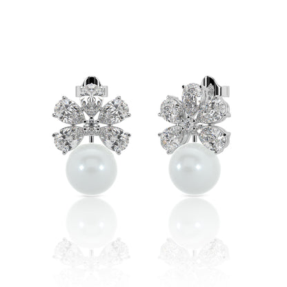 Crystal Flake Pearl Drops