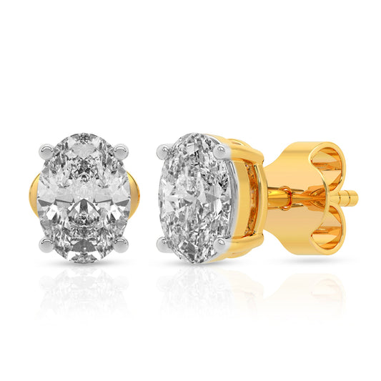 Dazzling Diamond Stud Earrings