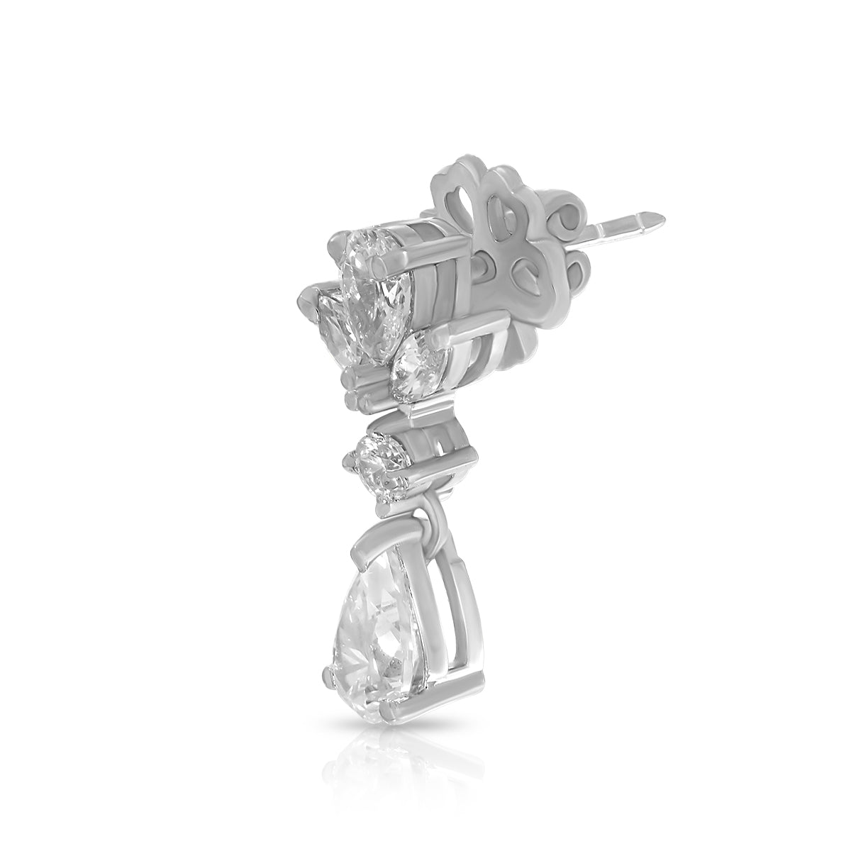 Floral Drop Designer Earrings