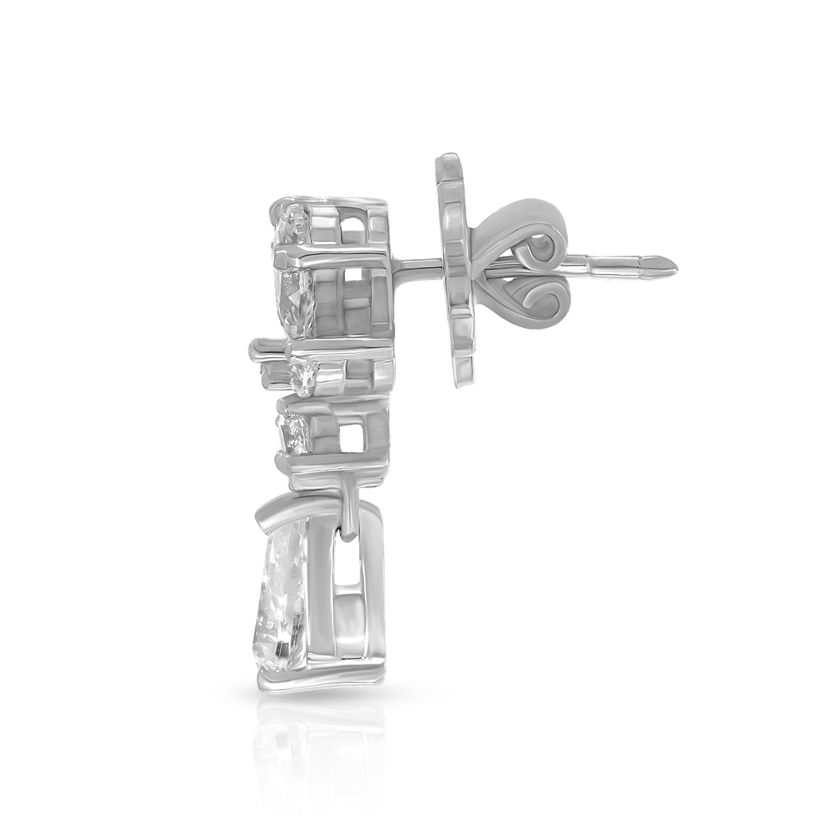Floral Drop Designer Earrings