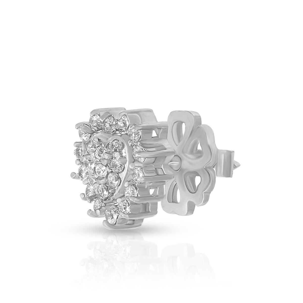 Heart Shape Stud Earrings